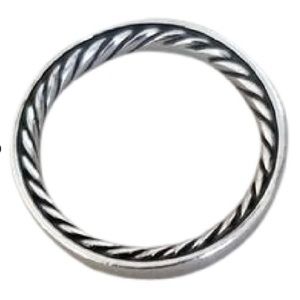 Inverted David Yurman Twisted Cable Ring